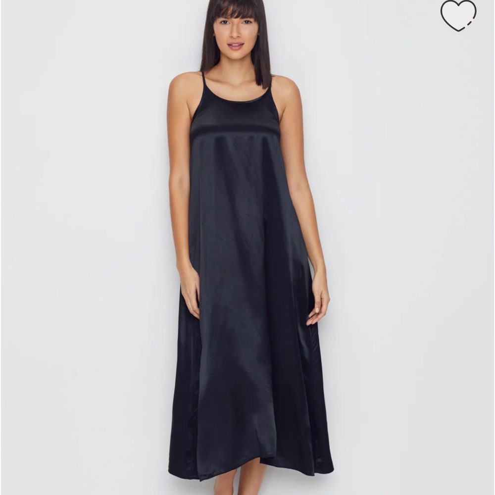 Pj Harlow Monroe Satin nightgown size large black